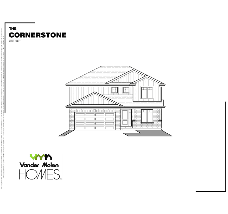 The Cornerstone - VanderMolen Homes